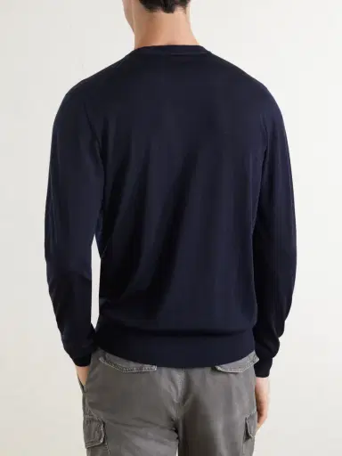 Sease Lasca Wish® Virgin Wool T-Shirt - Men | Thumbnail 4 Sease Lasca Wish® Virgin Wool T-Shirt - Men | Thumbnail 4