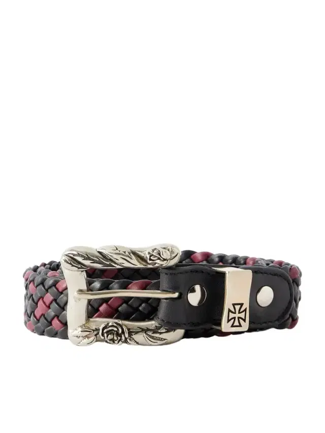 Enfants Riches Déprimés 3cm Braided Leather Belt - Men