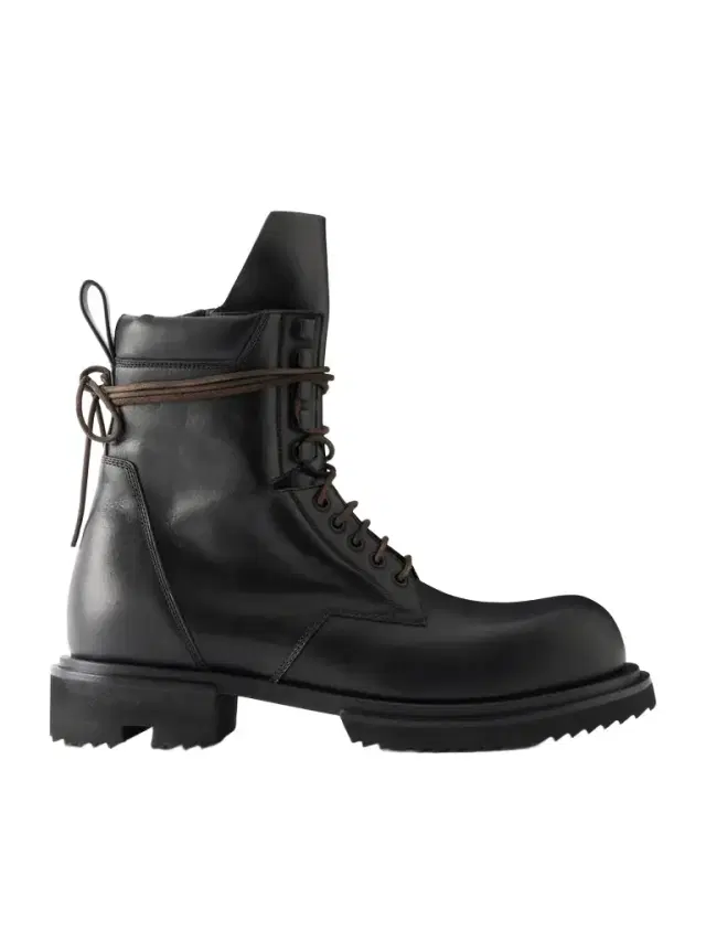 Rick Owens Army Gabe Leather Boots - Men