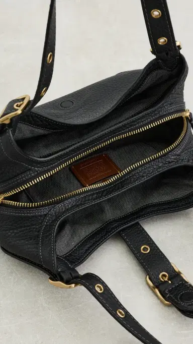Coach Textured Pebble Leather Drifter Shoulder Bag 31 | Thumbnail 6 Coach Textured Pebble Leather Drifter Shoulder Bag 31 | Thumbnail 6