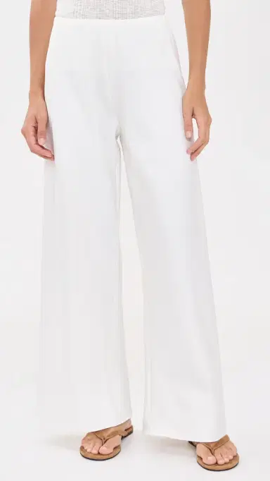 La Ligne Cropped Colby Pants Ivory M | Thumbnail 2