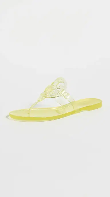 Tory Burch Miller Jelly Sandals Yellow | Thumbnail 2