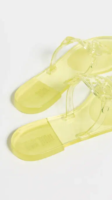 Tory Burch Miller Jelly Sandals Yellow | Thumbnail 4