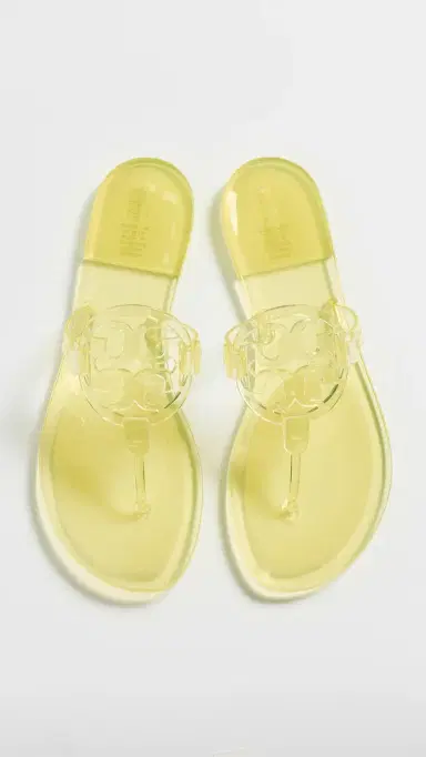 Tory Burch Miller Jelly Sandals Yellow | Thumbnail 5