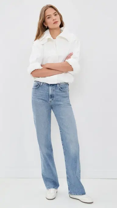 AGOLDE Harper Relaxed Straight Jeans Outlook 31 | Thumbnail 5