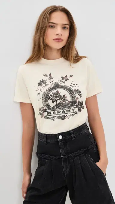ISABEL MARANT ÉTOILE Zewel Tee | Thumbnail 2 ISABEL MARANT ÉTOILE Zewel Tee | Thumbnail 2