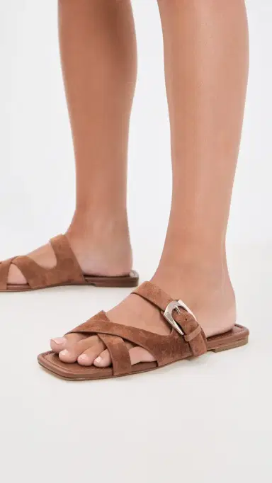 Stuart Weitzman Sai Slides Doe | Thumbnail 3