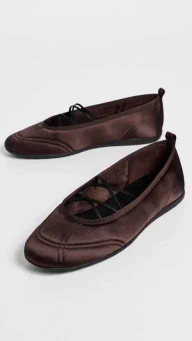 Vince Coralie Satin Ballet Sneakers | Thumbnail 5