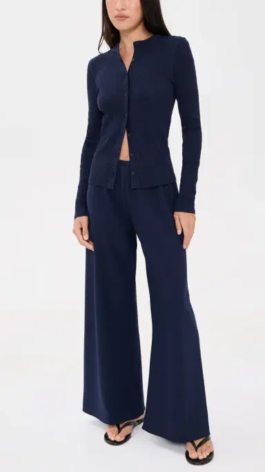 La Ligne Cropped Colby Pants Navy S | Thumbnail 4