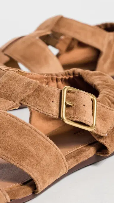Madewell Greta Fisherman Flats Aged Cognac 7 | Thumbnail 6 Madewell Greta Fisherman Flats Aged Cognac 7 | Thumbnail 6