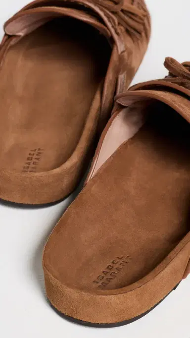 Isabel Marant Malvin Mules Cognac | Thumbnail 4
