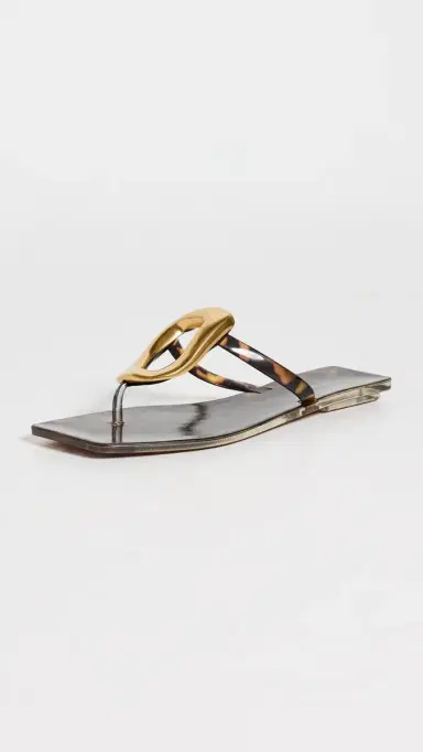 Jeffrey Campbell Linques Jelly Sandals Tortoise 7 | Thumbnail 2 Jeffrey Campbell Linques Jelly Sandals Tortoise 7 | Thumbnail 2
