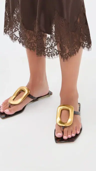 Jeffrey Campbell Linques Jelly Sandals Tortoise 7 | Thumbnail 3 Jeffrey Campbell Linques Jelly Sandals Tortoise 7 | Thumbnail 3