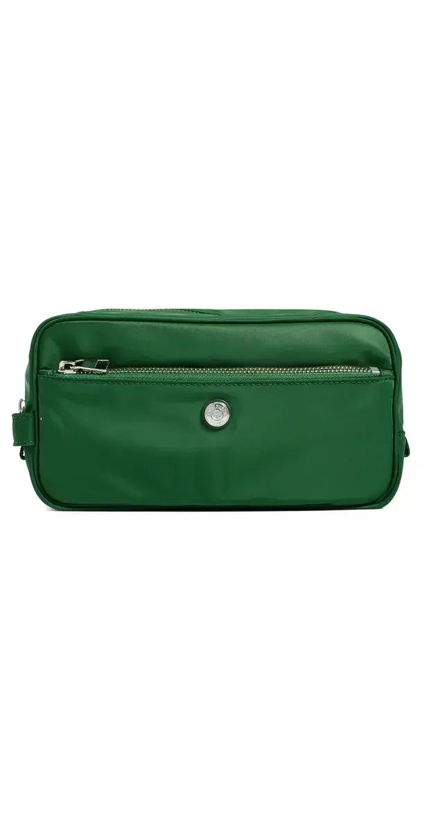 Tory Burch Twist Medium Cosmetic Case Basil One Size