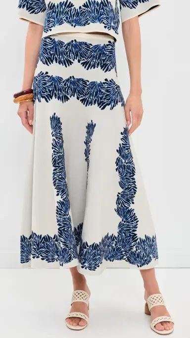 Ulla Johnson Alessia Knit Jacquard Skirt | Thumbnail 2 Ulla Johnson Alessia Knit Jacquard Skirt | Thumbnail 2