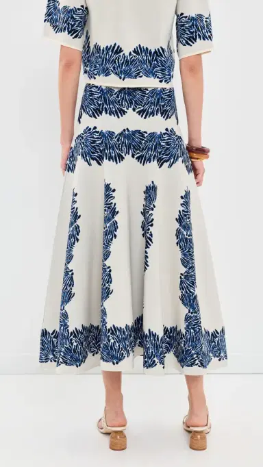 Ulla Johnson Alessia Knit Jacquard Skirt | Thumbnail 3 Ulla Johnson Alessia Knit Jacquard Skirt | Thumbnail 3