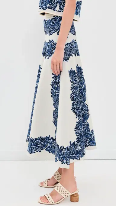 Ulla Johnson Alessia Knit Jacquard Skirt | Thumbnail 4 Ulla Johnson Alessia Knit Jacquard Skirt | Thumbnail 4