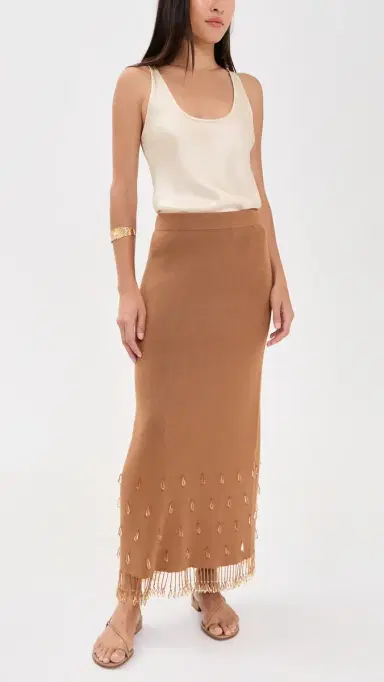 By Malene Birger Estilla Skirt atte Brown | Thumbnail 5 By Malene Birger Estilla Skirt atte Brown | Thumbnail 5