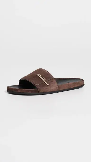 Vince Sadie Suede Slides | Thumbnail 5 Vince Sadie Suede Slides | Thumbnail 5
