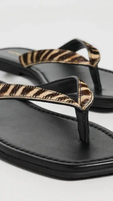 Veronica Beard Clea Sandals ziger brown | Thumbnail 6 Veronica Beard Clea Sandals ziger brown | Thumbnail 6