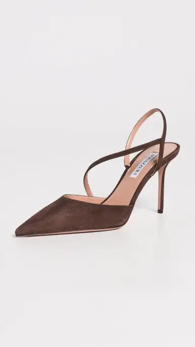 Aquazzura Dynasty Pumps 85mm Espresso | Thumbnail 2 Aquazzura Dynasty Pumps 85mm Espresso | Thumbnail 2