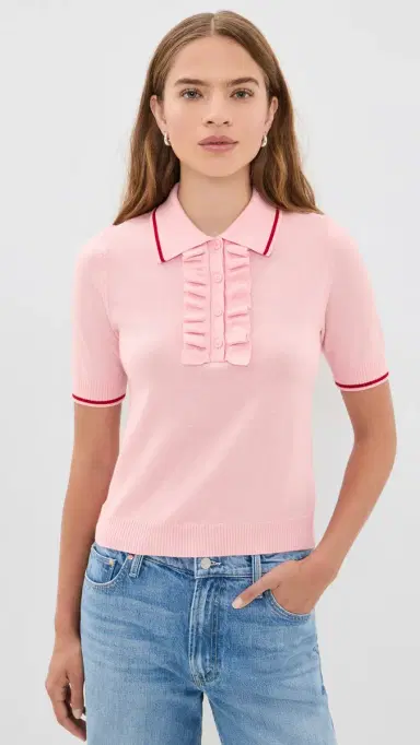 Mother The Ruffle Raquette Polo | Thumbnail 2 Mother The Ruffle Raquette Polo | Thumbnail 2