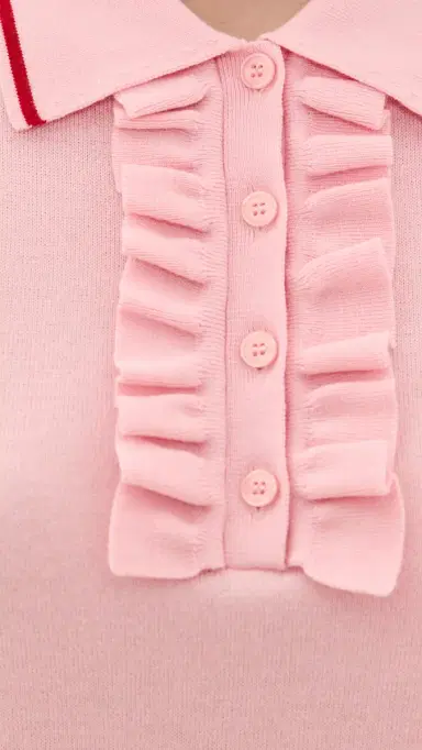 Mother The Ruffle Raquette Polo | Thumbnail 6 Mother The Ruffle Raquette Polo | Thumbnail 6