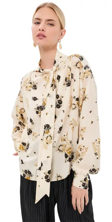 Isabel Marant Fedry Top Ecru 34 | Thumbnail 1 Isabel Marant Fedry Top Ecru 34 | Thumbnail 1