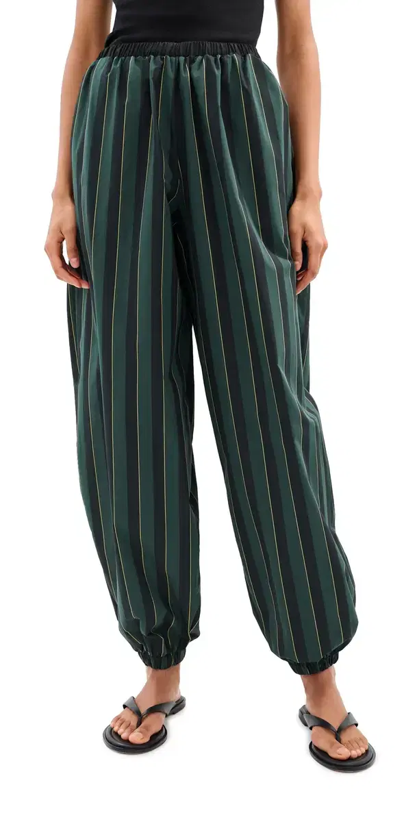 LE BOP Adeline Balloon Pants Hunter tripe