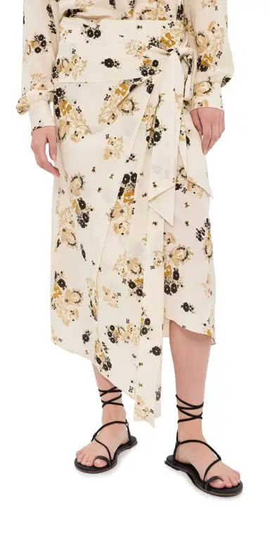 Isabel Marant Faniry Skirt Ecru 42 | Thumbnail 1 Isabel Marant Faniry Skirt Ecru 42 | Thumbnail 1