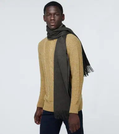 Loro Piana Large cashmere scarf | Thumbnail 2