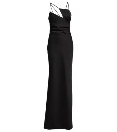The Attico Melva asymmetric maxi dress | Thumbnail 1
