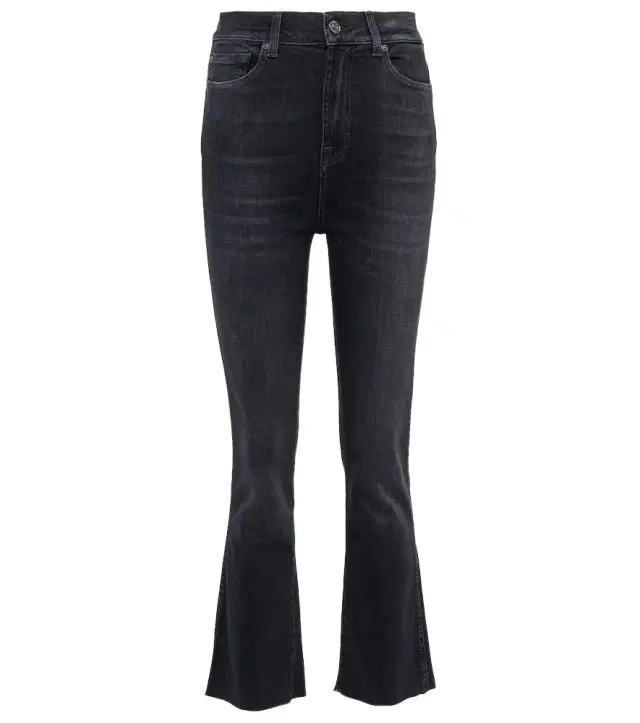 7 For All Mankind Slim Kick high-rise jeans
