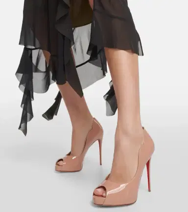Christian Louboutin Hot Chick Alta patent leather pumps | Thumbnail 2