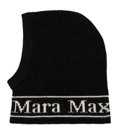Max Mara Gong logo wool ski mask | Thumbnail 1