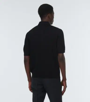 Burberry Wool and silk polo top | Thumbnail 2