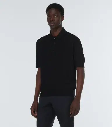 Burberry Wool and silk polo top | Thumbnail 3