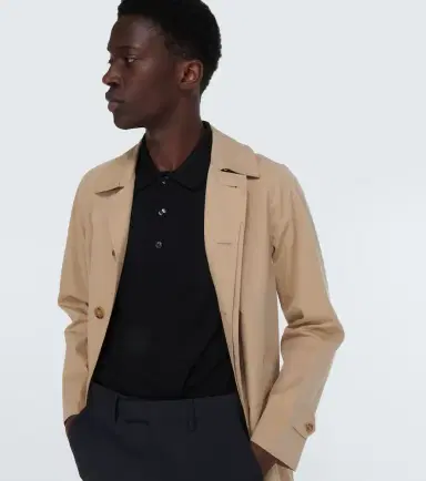 Burberry Wool and silk polo top | Thumbnail 4