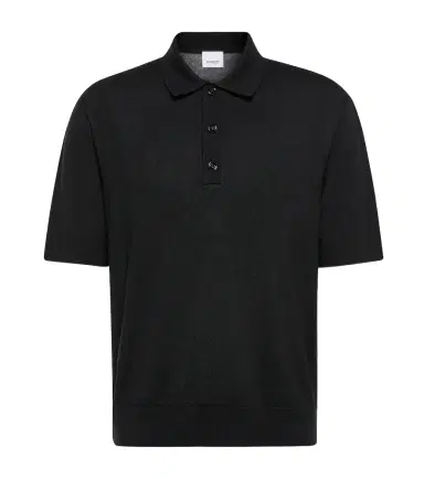 Burberry Wool and silk polo top | Thumbnail 1