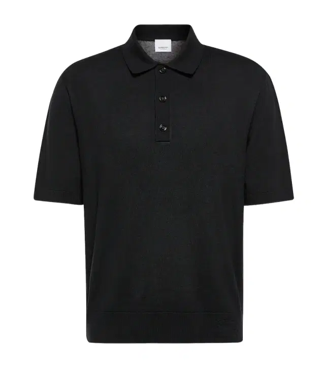 Burberry Wool and silk polo top