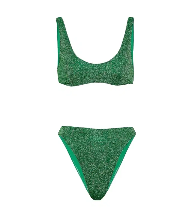 Oséree Oséree Lumière metallic bikini