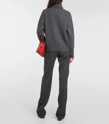 Ami Paris Ami De Caur wool turtleneck sweater | Thumbnail 3