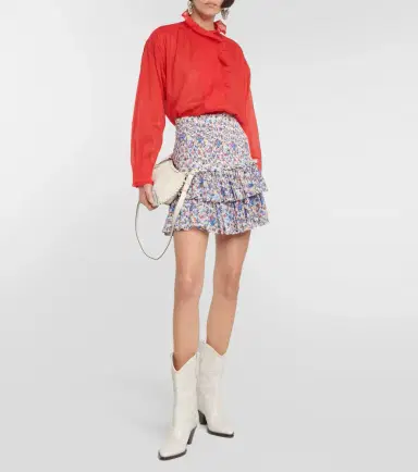 Marant Etoile Pamias cotton blouse | Thumbnail 4