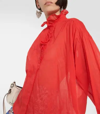 Marant Etoile Pamias cotton blouse | Thumbnail 5