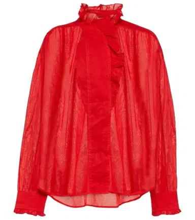 Marant Etoile Pamias cotton blouse | Thumbnail 1