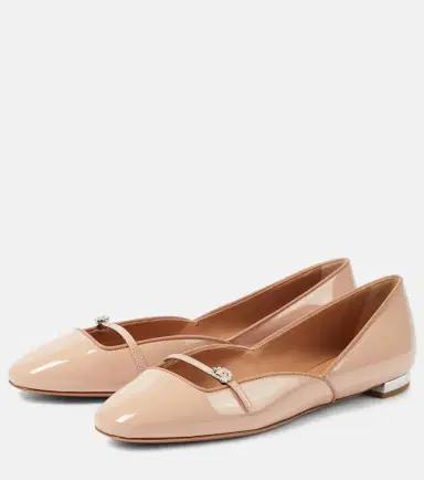 Aquazzura Soul Sister patent leather ballet flats | Thumbnail 2
