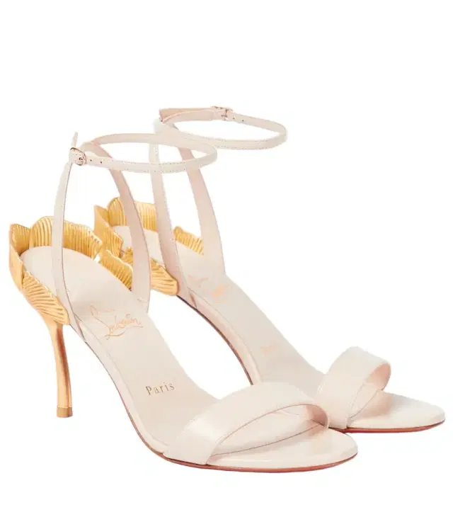 Christian Louboutin Ginko Girl 85 leather sandals
