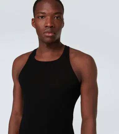 Rick Owens Ribbed-knit tank top | Thumbnail 2