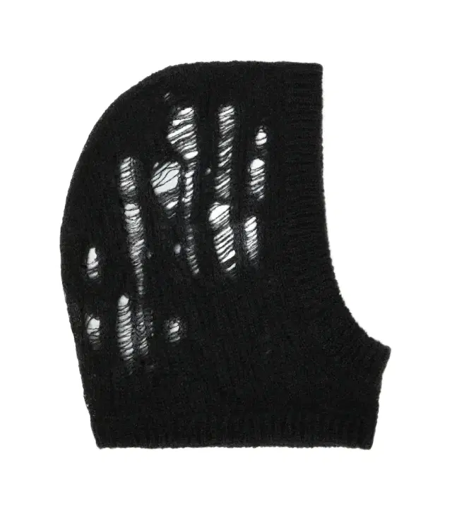 Rick Owens Distressed ski mask