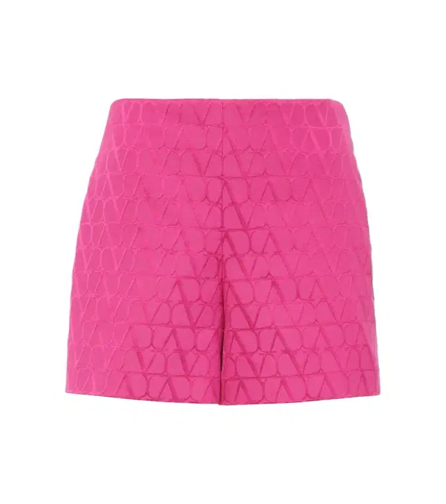Valentino VLogo cotton-blend shorts